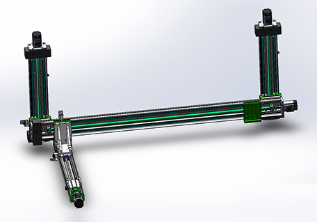 雙軸同動（風(fēng)琴罩龍門組合)